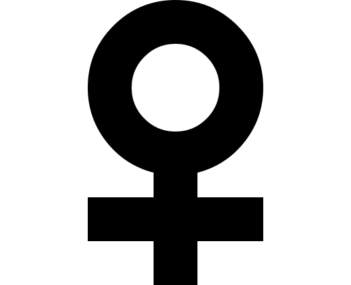 Female Gender Symbol Free Open-Source SVG Icon (Vesper Icons)