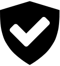 Shield with Check Mark Free Open-Source SVG Icon