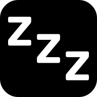 Sleep Square Symbol Free Open-Source SVG Icon