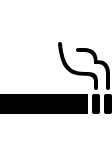 Alternative Smoking Symbol (Vesper) Free Open-Source SVG Icon