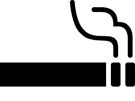 Alternative Smoking Symbol (Vesper) Free Open-Source SVG Icon (Vesper Icons)