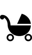 Stroller (Vesper Icons) Free Open-Source SVG Icon