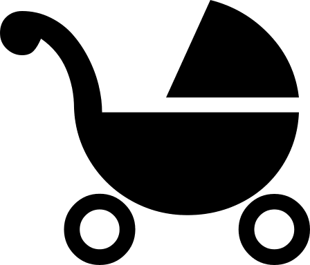 Stroller (Vesper Icons) Free Open-Source SVG Icon (Vesper Icons)