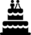 Wedding Cake Free Open-Source SVG Icon