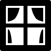 Window Design Free Open-Source SVG Icon