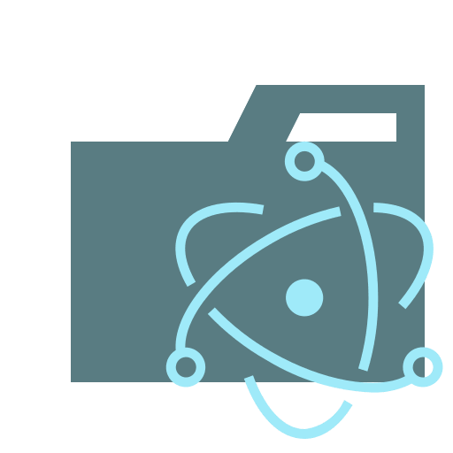 Electron Type Folder Free Open-Source SVG Icon (VSCode Icons)