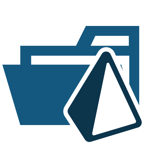 Opened Prisma Folder (VSCode Icons) Free Open-Source SVG Icon (VSCode Icons)