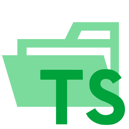 Opened Typings2 Folder Free Open-Source SVG Icon (VSCode Icons)
