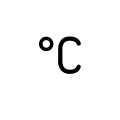 Celsius Temperature Measurement Free Open-Source SVG Icon