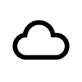 Cloud Symbol Free Open-Source SVG Icon