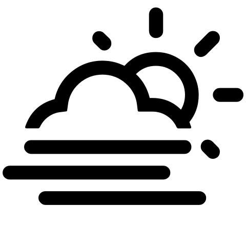 Foggy Day Weather Condition Free Open-Source SVG Icon (Weather Icons)