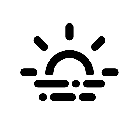 Hazy Day Weather Condition Free Open-Source SVG Icon (Weather Icons)