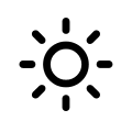 Sunny Day Weather Symbol Free Open-Source SVG Icon