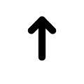 Upward Direction Arrow Free Open-Source SVG Icon