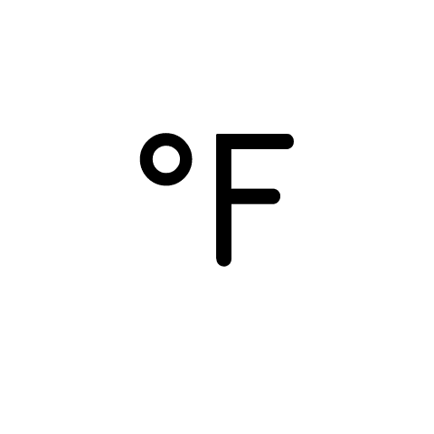 Fahrenheit Temperature Scale Free Open-Source SVG Icon (Weather Icons)