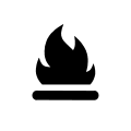 Fire Element Symbol Free Open-Source SVG Icon