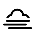 Fog Weather Condition Free Open-Source SVG Icon