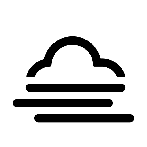 Fog Weather Condition Free Open-Source SVG Icon (Weather Icons)