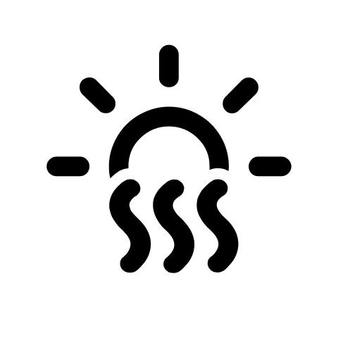 Hot Weather Condition Free Open-Source SVG Icon (Weather Icons)