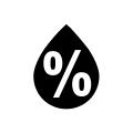 Humidity Level Indicator Free Open-Source SVG Icon