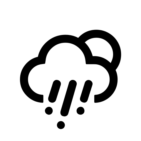 Night Hail Weather Condition Free Open-Source SVG Icon (Weather Icons)