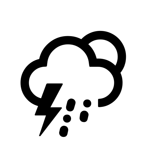 Night Sleet Storm Weather (Weather Icons) Free Open-Source SVG Icon (Weather Icons)