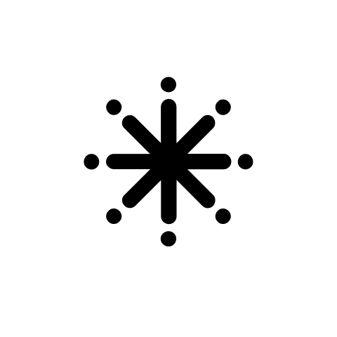 Cold Snowflake (Weather Icons) Free Open-Source SVG Icon (Weather Icons)