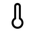 Exterior Thermometer (Weather Icons) Free Open-Source SVG Icon