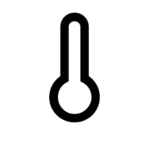 Exterior Thermometer (Weather Icons) Free Open-Source SVG Icon (Weather Icons)