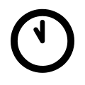 Time 11 O'Clock Free Open-Source SVG Icon