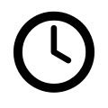 4 O'Clock Time Free Open-Source SVG Icon