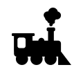 Train Transportation Vehicle Free Open-Source SVG Icon