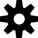 Cog Wheel Mechanism Free Open-Source SVG Icon