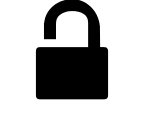 Open Lock Symbol Free Open-Source SVG Icon