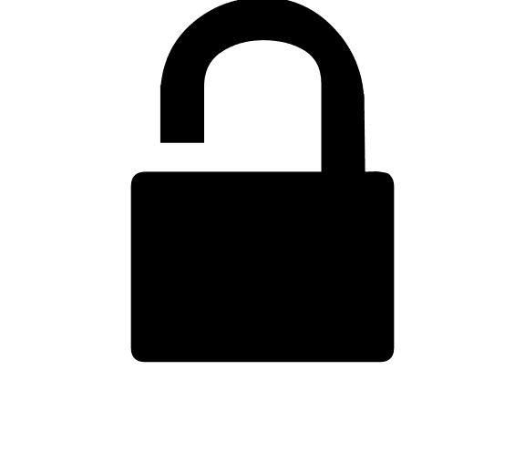 Open Lock Symbol Free Open-Source SVG Icon (Web Symbols Liga)