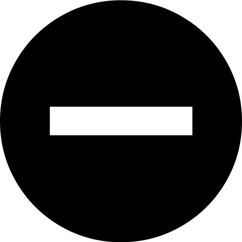 Minus Circle Symbol Free Open-Source SVG Icon (Web Symbols Liga)