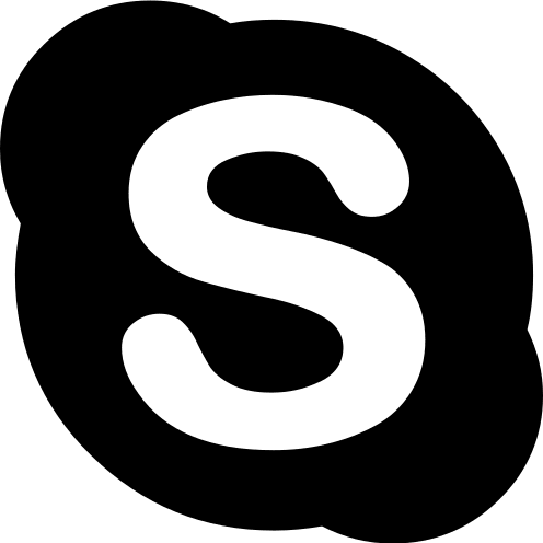 Skype Communication Platform Free Open-Source SVG Icon (Web Symbols Liga)