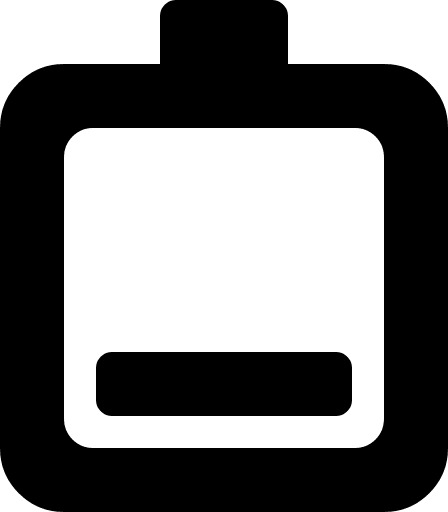 Battery Alternative Third (WebHostingHub Glyphs) Free Open-Source SVG Icon (WebHostingHub Glyphs)