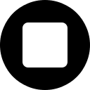 Stop Circle (WebHostingHub Glyphs) Free Open-Source SVG Icon