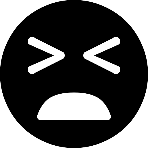 Angry Emoji Free Open-Source SVG Icon (WebHostingHub Glyphs)