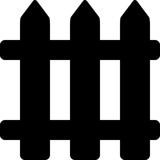 Fence Structure Free Open-Source SVG Icon (WebHostingHub Glyphs)