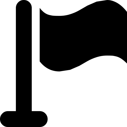 Flag Symbol Free Open-Source SVG Icon (WebHostingHub Glyphs)