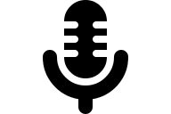 Microphone Alternative (WebHostingHub Glyphs) Free Open-Source SVG Icon