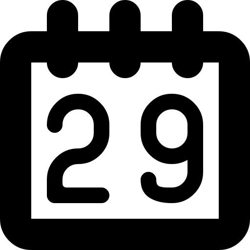 Date Notes Management Free Open-Source SVG Icon (WebHostingHub Glyphs)