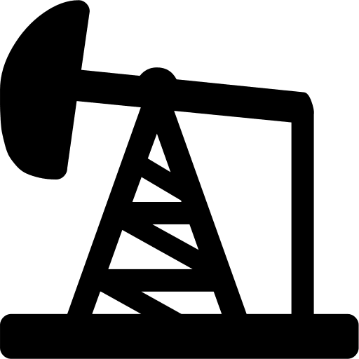 Pumpjack Oil Extraction Equipment Free Open-Source SVG Icon (WebHostingHub Glyphs)