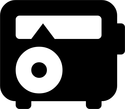 Radio Device Free Open-Source SVG Icon (WebHostingHub Glyphs)