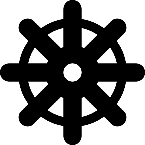 Rudder Control (Filled) Free Open-Source SVG Icon (WebHostingHub Glyphs)