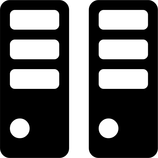 Servers Management System Free Open-Source SVG Icon (WebHostingHub Glyphs)