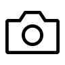 Outlined Camera Free Open-Source SVG Icon