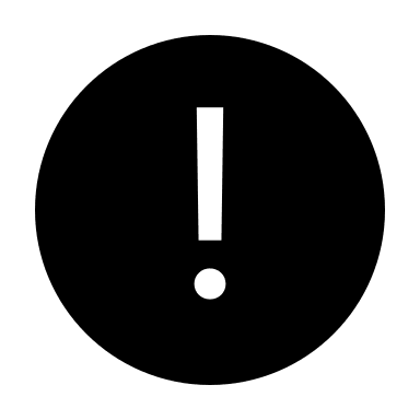 Error Notification (Filled) Free Open-Source SVG Icon (WeUI Icon)